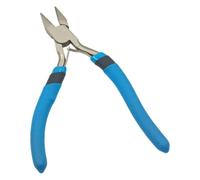 Hobby Jewelry - Alicates diagonal con mango azul | Diseño de agarre de aleación de acero para tareas de abalorios, trabajo manual, manejo cercano, asas suaves diarias