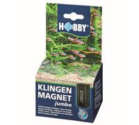 Hobby Jumbo Klingenmagnet-Magnet Limpiacristales Imán de Algas Limpiador Acuario