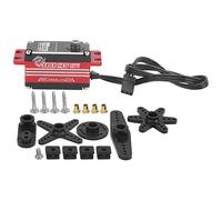 Hobby Surpass S1600BL 16 kg RC RC sin escobres de metal completo Servo de alto torque Control de precisión para 1/10 1/12 Vehículos fuera de carretera Concha de aleación de