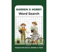 Hobby Word Search Puzzle Book: Word Searches with Easy to Read Print about Gardening Activity, Art, Sport, and More | 6x9 inches, 110 pages | 50+ ... Gift for Vacations, Holidays and Free Times