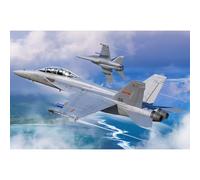 HobbyBoss 385819-1/48 FA-18F Super Hornet VFC 12 Scale 1:48 (Importación USA)