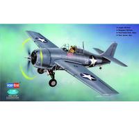 Hobbyboss 80328 - 1:48 F4F-4 Wildcat Fighter- Nuevo