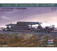 Hobbyboss 82906 - 1:72 Transportador Ferroviario Alemán Para Karl-Gerät - Nuevo