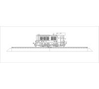 Hobbyboss 82913 - 1:72 Alemán WR360 C12 Locomotive- Nuevo