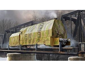 Hobbyboss 83098 en alemán Panzerlok BR57 - Kit de Modelo de Locomotora blindada de plástico, Escala 1:72