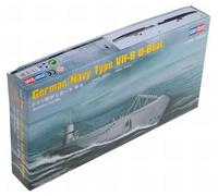 HobbyBoss 83504 VII-B - Submarino alemán a Escala
