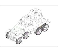 Hobbyboss 83840 - 1:35 Coche De Combate Soviético BA-10 - Nuevo