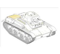 Hobbyboss HBB84555 1:72-Soviet T-60 Tanque Ligero