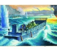 Maqueta Ww2 Lcm 3 USN Vehicle Landing Craft HOBBY BOSS 84817 1/48ème Maqueta C