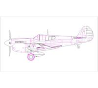 (HBB85801) - Hobbyboss 1:48 - P-40M Kitty Hawk Fighter