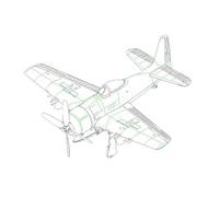Hobbyboss 87269 1/72 F8F-2 - Kit de Montaje para maquetas, Multicolor