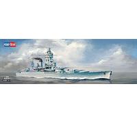 Hobbyboss- French Navy Strasbourg Battleship Acorazado de Estrasburgo Kit de Modelo, Color Azul Marino, pequeño (HY86507)