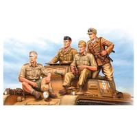 HobbyBoss – Kit plástico HBB84409 – Tripulación Panzer alemana tropical 1:35 – Surtido colores