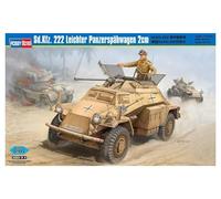 HobbyBoss-HBS82442 Leichter Panzerspahwagen 2 cm Kits de construcción de Aviones Modelo Hobby, Color SD.kfz.222 vehículo blindado de reconación Boss 82442