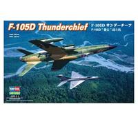 HobbyBoss Kit de Modelo F-105D Thunderchief, Multicolor, 1:48 Scale (Hobby Boss 80332)