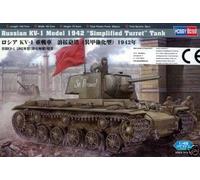 Hobbyboss KV-1 Modelo 1942 Fácil Torre Aguafuerte 1:48 Equipo de Construcción