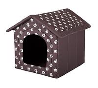 Hobbydog Casa para Perro, Talla 2, marrón con Patas