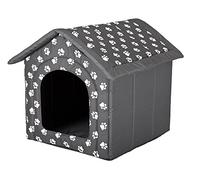 Hobbydog R3 BUDSWL4 - Caseta para Perros R3 52 x 46 cm, Color Gris con Patas, tamaño Mediano, 1,10000000000001 kg