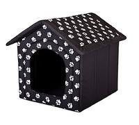 HobbyDog R5 BUDCWL2 - Cueva para Perros (tamaño R5, 70 x 60 x 63 cm, 2 kg), Color Negro