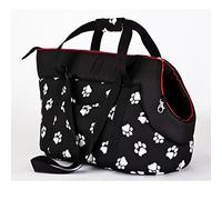 Hobbydog TORCWL3 - Bolsa para Perros y Gatos, tamaño 22 x 20 x 36 cm, Color Negro con Patas