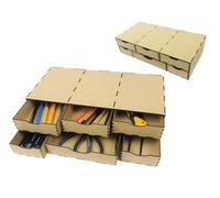 HobbyHold Organizador de maquetas con 6 cajones, soporte para herramientas y colores, modelo de estantería de color, estantería de color para manualidades, estante de pintura, organizador de