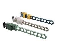 hobbyme Tendedero giratorio de 3 piezas con clip para viajes, estantes de secado flexibles para lavandería, estantes de secado montados en la pared para ventana de puerta, accesorios para colgar