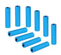 Hobbypark 10 Piezas de Aluminio M3 x 30 mm Separador de suspensión Hembra-Hembra Columna Redonda para Control Remoto multirotor Partes DIY Azul