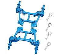 Hobbypark 188822 Aluminum Shock Tower Front / Rear With Body Post 188837 Clips Pins 188022 For 1/10 Redcat Volcano EPX / Pro Upgrade Parts Monster Truck HSP BRONTOSAURUS by Hobbypark