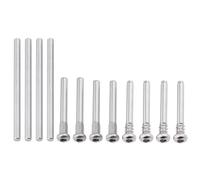 HobbyPark Juego completo de pasadores de suspensión para 1/10 Traxxas Slash 4x4 Short Course Truck RC Car, reemplazo de piezas 6834 (paquete de 12)