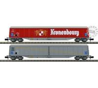 HOBBYTRAIN 23470 - Escala N 1:160 - Set De 2 Vagones Productos Tipo Habils SNCF