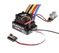 HOBBYWING QuicRUN-10BL120-G2-SENSORED BEC Integrado 4A/6V-7.4V (para 1/10) Hobby Wing RC Quick Run Quicrun 10BL120G2 Middle Class 1/10 Scale Boost Turbo, 30125002