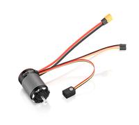 Hobbywing Quicrun Fusion 8ight 2 en 1 80a 2300kv Motor sin escobillas con sensor Esc integrado para 1/8 Rc Car Rock Crawler Power System QuicRun Fusion 8IGHT