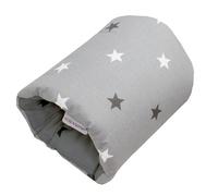 HOBEA-Germany Mini Almohada de Lactancia de Brazo pequeña Almohada de Lactancia para sobre la Marcha Manguito de Lactancia de Viaje en Varios diseños, Modelo: Estampado de Estrellas Gris