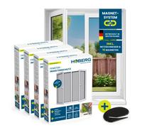 HOBERG Red Para Moscas Para Ventanas Set De 2 150x130 Insectos Mosquitos