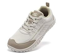 HOBIBEAR Zero Drop - Zapatillas de senderismo para mujer y hombre, puntera ancha, zapatos de moda para caminar, Sandy, 9 Wide Women/8 Wide Men