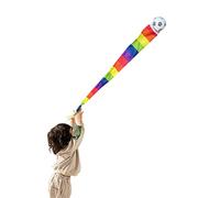 Hobngmuc Bola de Cometa arcoíris | Pelota de Juego arcoíris,Bolas Deportivas educativas para Patio de recreo, Bola de meteorito Colorida con Colas de arcoíris para niños, Escuela de jardín de