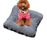 Hobngmuc Camas para Perros, Cojín Lavable para Perros con Fondo Antideslizante, Cama para Cachorros De Felpa Y Cálida, Almohadilla para Perrera Acogedora Y Esponjosa para Perros (35 * 30cm)