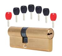 Hobngmuc Cilindros para Cerraduras | Antirrobo con 7 Llaves de Cobre,Recambio para Cilindro de Cerradura de Embute - para Cerrajería, Hogar, Tienda, Oficina, Sala de Estar, Dormitorio, Patio