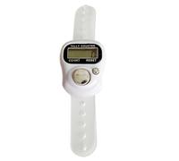 Hobngmuc Contador de Dedos con clicker | Contador Digital de Mano para Golf, Herramienta portátil para Deportes al Aire Libre para Golf, Ganchillo, conteo, Entrenamiento, Senderismo, Camping