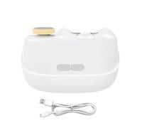 Hobngmuc Cortauñas Eléctrico - 2 Velocidades Recortador De Seguridad Portátil,Con Luz LED Cortauñas Eléctrico Almacenamiento De Recortes - para Mujeres, Hombres, Personas Mayores, Niños, Hogar, Viaje