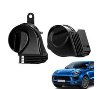 Hobngmuc De Coche De Alta Sonoridad - 2 Piezas De Accesorios De Reemplazo Con Resistencia Al Agua,Bocina de Caracol de 12 Voltios para Motocicletas - Para Coche Camión Vehículo Bicicleta Motocicleta