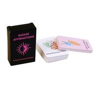 Hobngmuc Tarjetas De Afirmaciones Para Mujeres | 60 Piezas De Tarjetas Para Amor Propio Y Mindfulness Positivo Diario - Frases Motivacionales Para Bienestar Mental Meditación Metas Trabajo Yoga Viajes