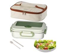 Hobngmuc Térmica Para Trabajo,Envase Comida Camping | Maletín Portátil De Almacenamiento Con Gran Capacidad Para Comidas Escolares Y Viajes