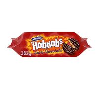 Hobnob's Biscuits The Oaty One Chocolate negro 262 g (paquete de 12) "Deliciousness that brings a smile" para todas las ocasiones