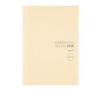 Hobonichi Techo 2026 - Cuaderno A5, japonés, diario, inicio de abril, lunes