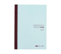 Hobonichi Techo 2026 - Libro de primos - A5, japonés, diario, solo 6 meses, inicio de julio, lunes inicio, planificador