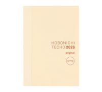 Hobonichi Techo 2026 - Libro original A6, japonés, diario, inicio de abril, inicio de Sunday, planificador