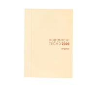 Hobonichi Techo 2026 Libro original - A6, japonés, diario, principios de enero, principios de domingo, planificador