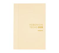 Hobonichi Techo 2026 Original Book - A6, inglés, diario, inicio de enero, inicio de lunes, planificador