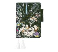 Hobonichi Techo A6 - Funda para agenda - Moomin: Night of The Big Party (tamaño original, solo funda)